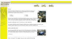 Desktop Screenshot of bloemertmotoren.nl